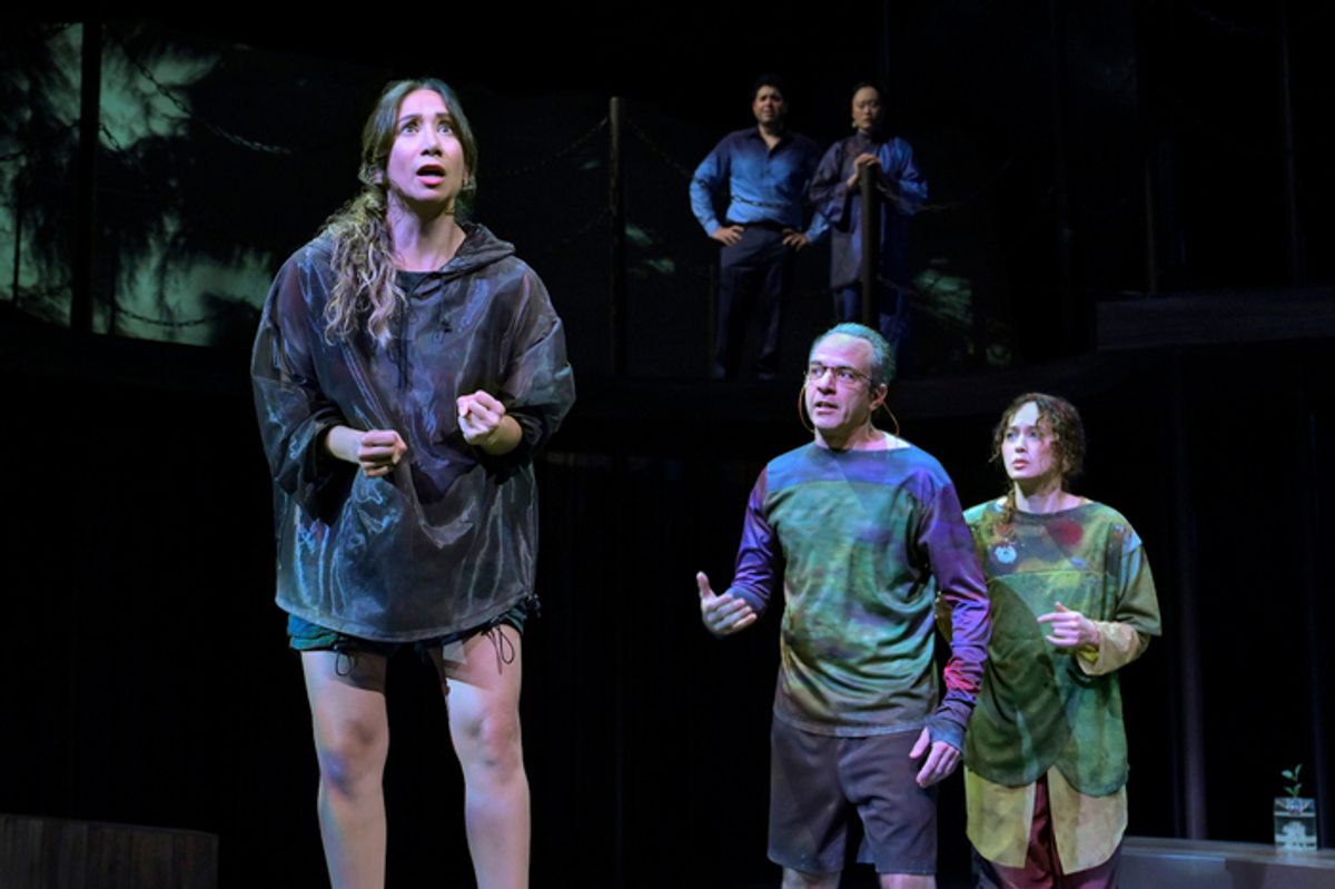 Monica Orozco, David Mason, and Emma Kikue, Ricardo Vázquez and Michele Selene Ang at 