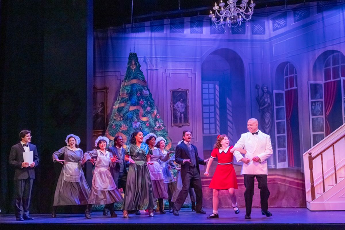 Charlotte Van Ledtje and Robert Gallagher and company at 