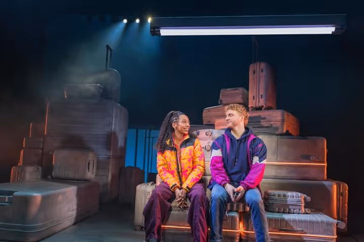 Two Strangers (Carry a Cake Across New York) Production Photo