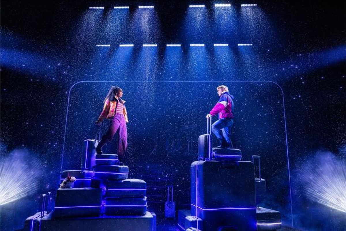 Christiani Pitts and Sam Tutty at 