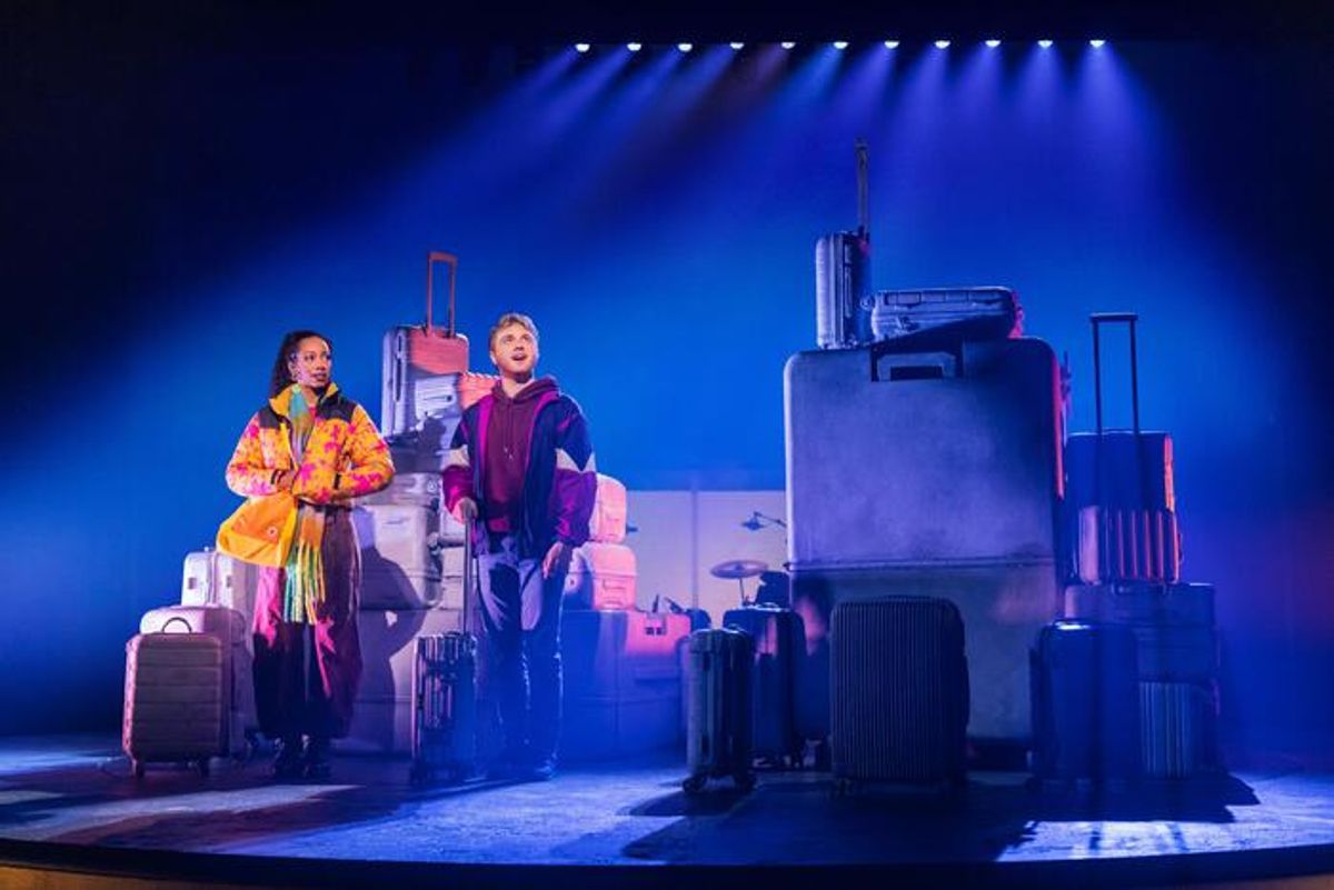 Christiani Pitts and Sam Tutty at 