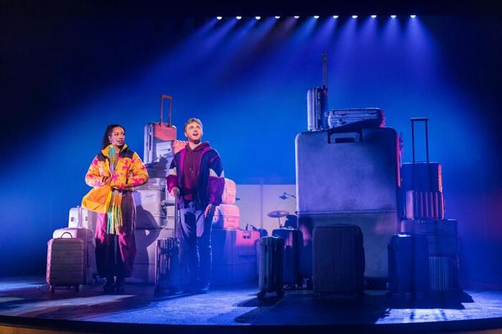 Two Strangers (Carry a Cake Across New York) Production Photo