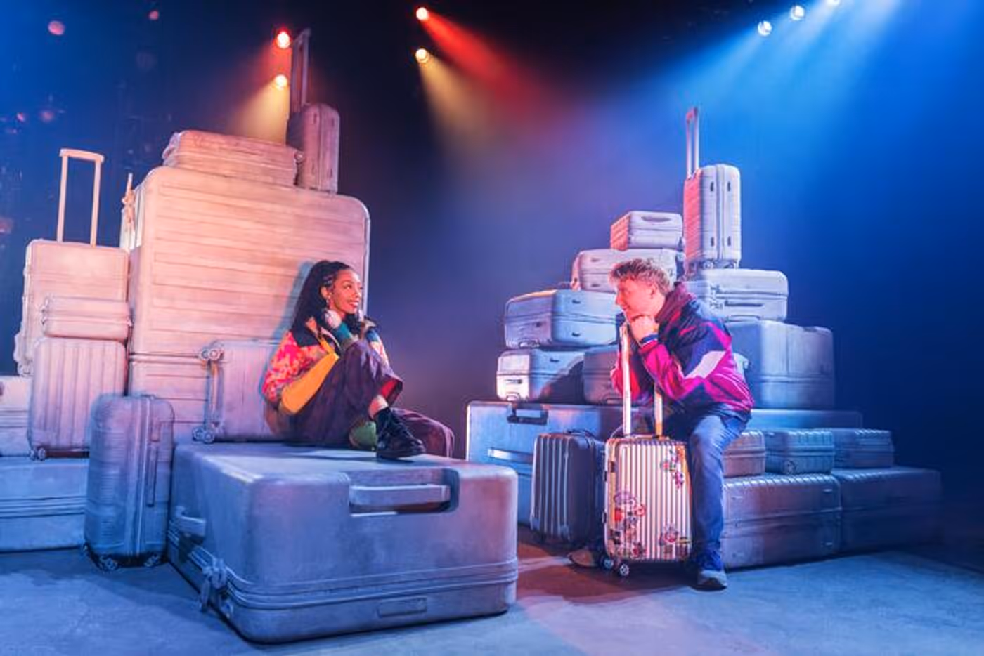 Photos: Christiani Pitts and Sam Tutty in TWO STRANGERS (CARRY A CAKE ACROSS NEW YORK)  Image