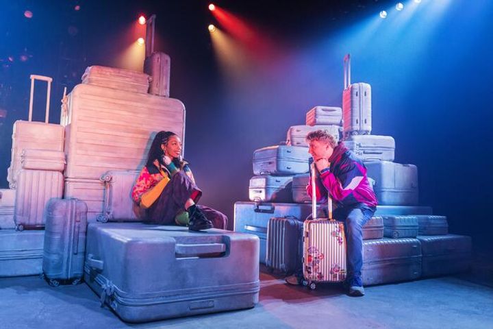 Two Strangers (Carry a Cake Across New York) Production Photo