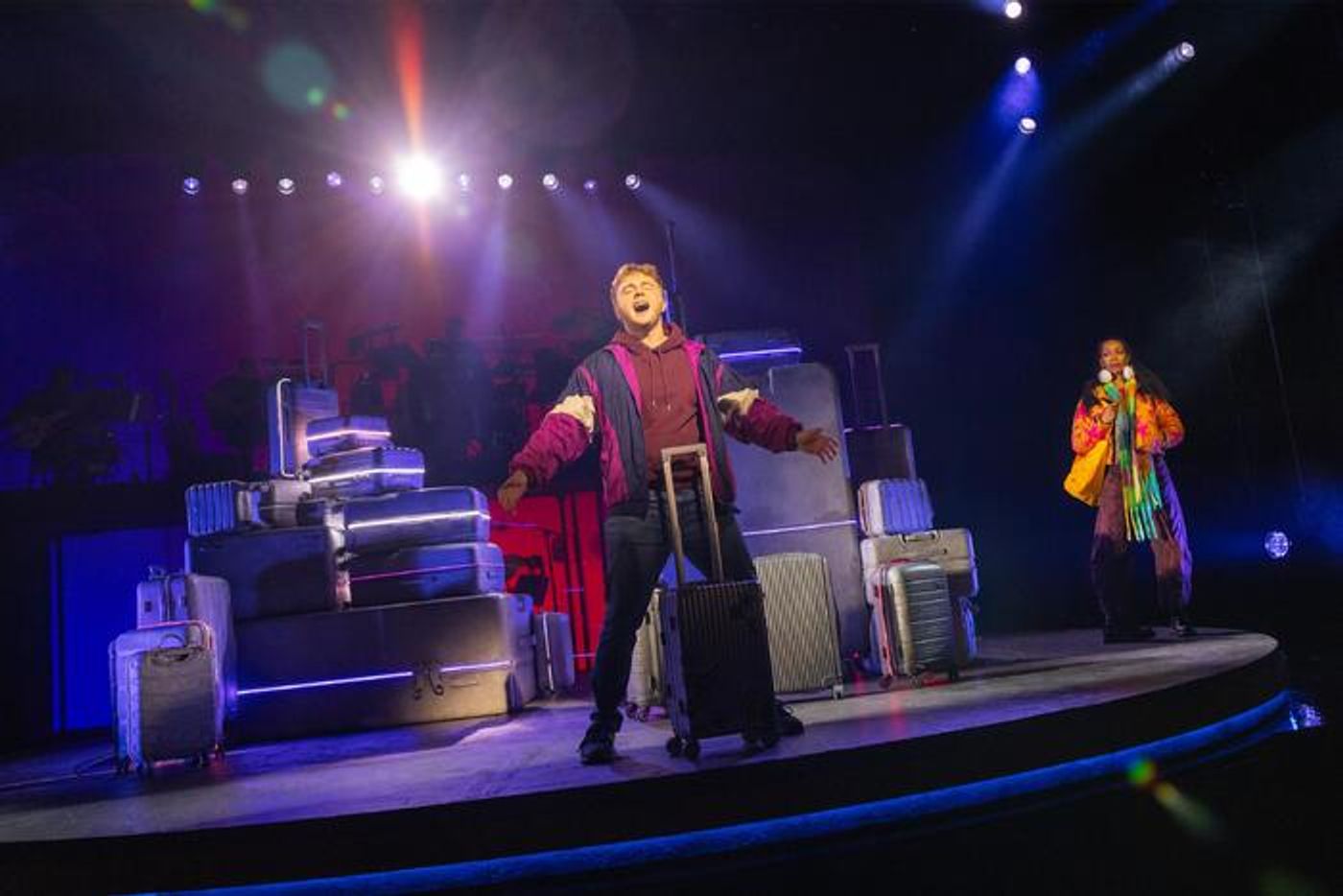 Photos: Christiani Pitts and Sam Tutty in TWO STRANGERS (CARRY A CAKE ACROSS NEW YORK)  Image