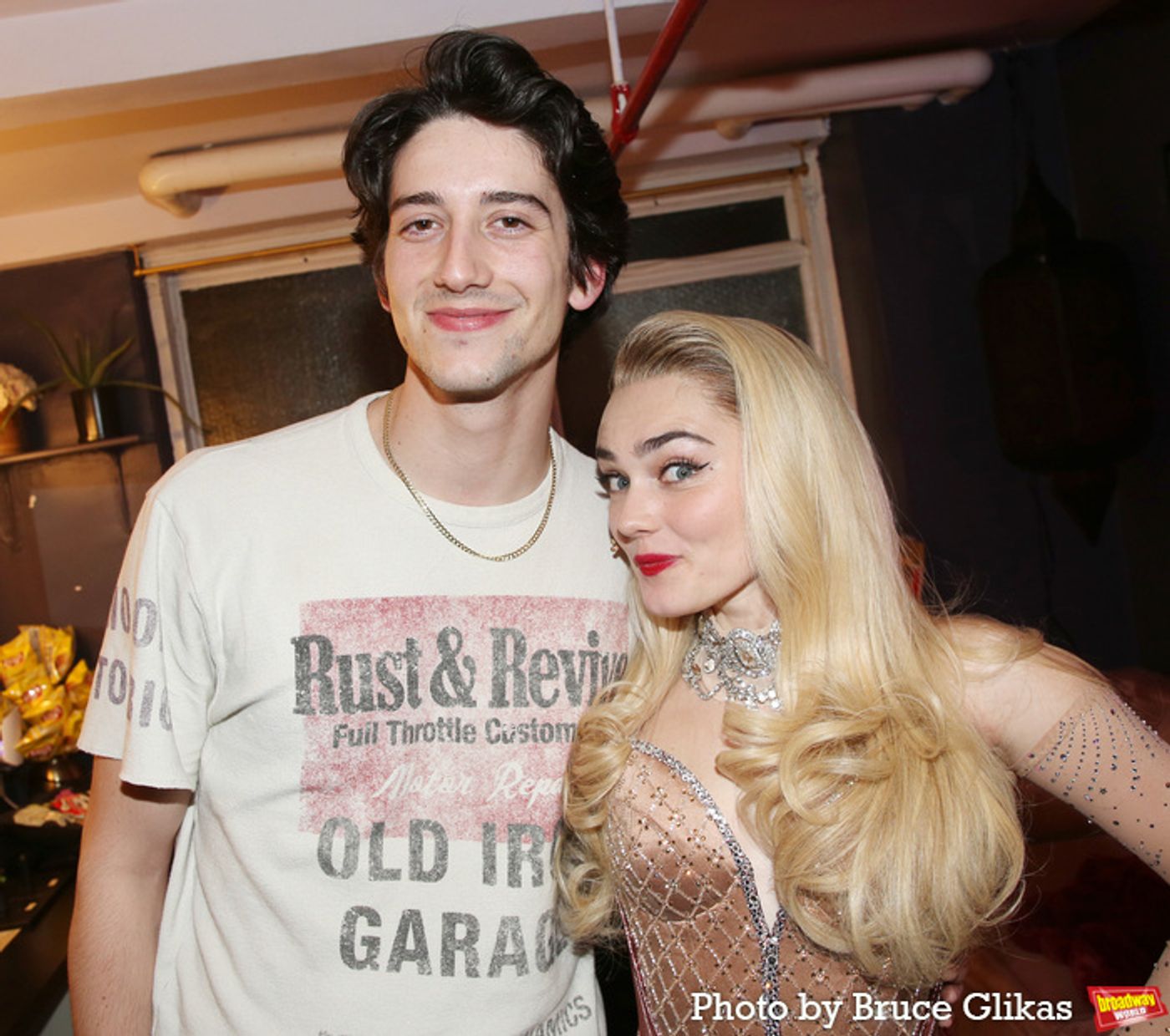 Photos: ZOMBIES Co-Stars Milo Manheim and Meg Donnelly Reunite at MOULIN ROUGE! THE MUSICAL  Image