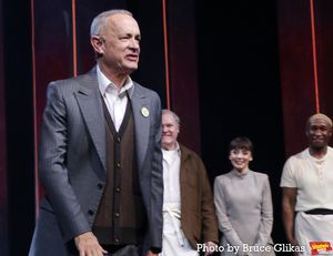 Tom Hanks, Jay O. Sanders, Jamie Ann Romero and Donald Webber Jr. @ BroadwayWorld Tom Hanks, Jay O. Sanders, Jamie Ann Romero and Donald Webber Jr. Photo