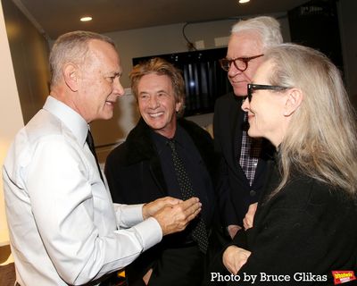 Tom Hanks, Martin Short, Steve Martin and Meryl Streep Photo