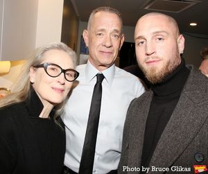 Meryl Streep, Tom Hanks and Chet Hanks @ BroadwayWorld Meryl Streep, Tom Hanks and Chet Hanks Photo