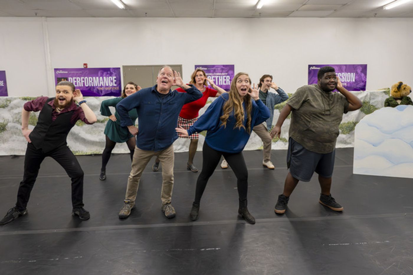 Photos: JIM HENSON’S EMMET OTTER’S JUG-BAND CHRISTMAS?In Rehearsal at?OFC Creations Theatre Center  Image