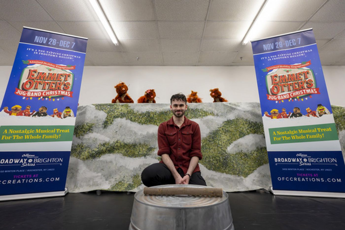 Photos: JIM HENSON’S EMMET OTTER’S JUG-BAND CHRISTMAS?In Rehearsal at?OFC Creations Theatre Center  Image
