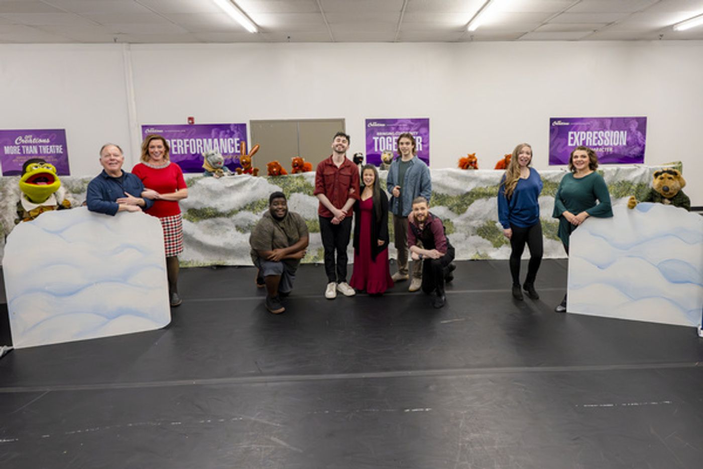 Photos: JIM HENSON’S EMMET OTTER’S JUG-BAND CHRISTMAS?In Rehearsal at?OFC Creations Theatre Center  Image