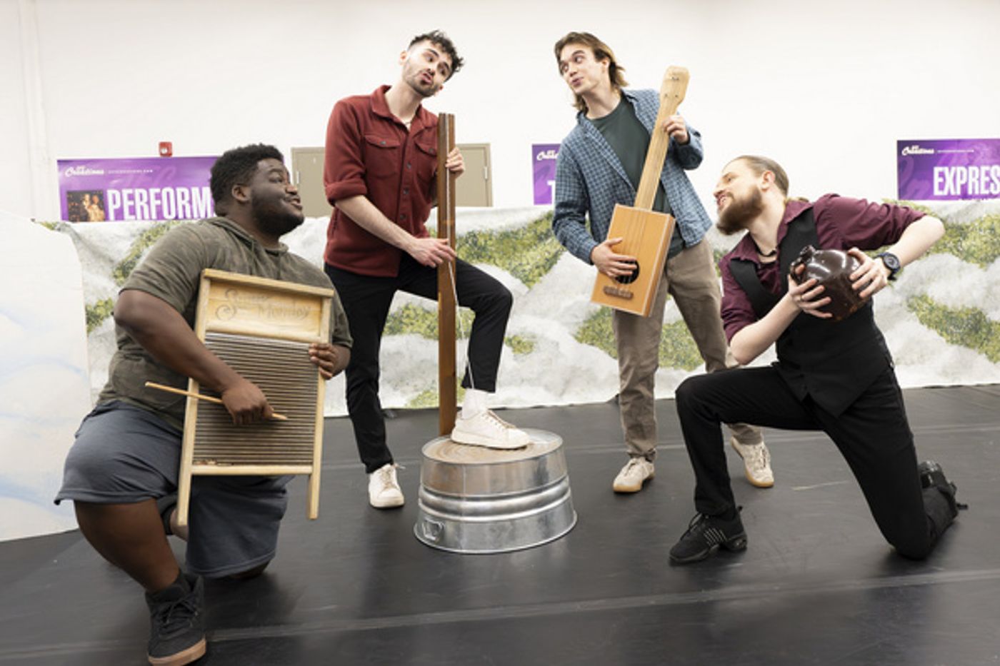 Photos: JIM HENSON’S EMMET OTTER’S JUG-BAND CHRISTMAS?In Rehearsal at?OFC Creations Theatre Center  Image