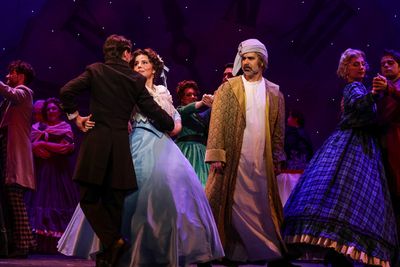Jacob Higdon, Haley O''Donnell, Denis Lambert and Company. Photography by Steve Shaff Photo