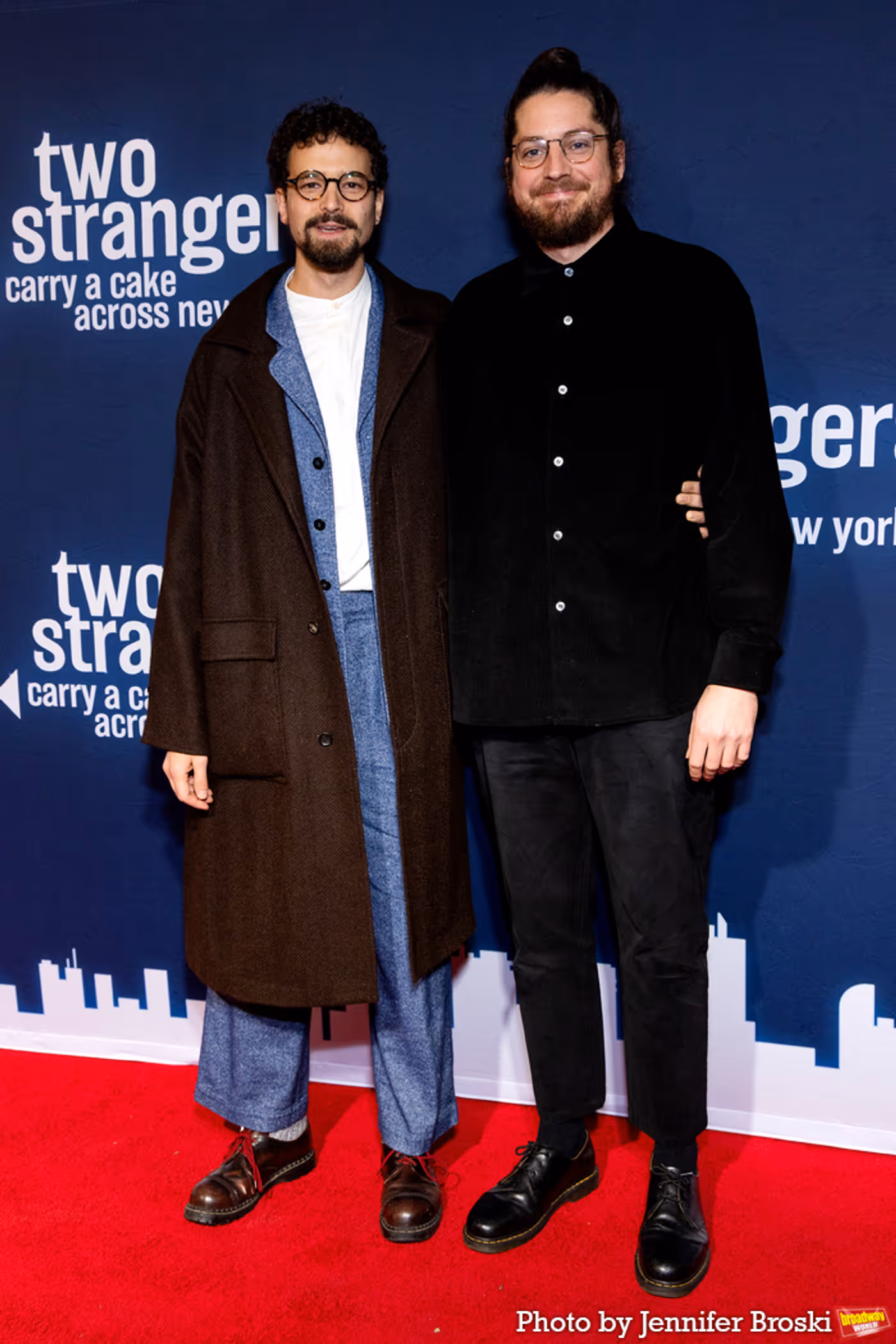 Photos: On The Opening Night Red Carpet For TWO STRANGERS CARRY A CAKE ACROSS NEW YORK  Image