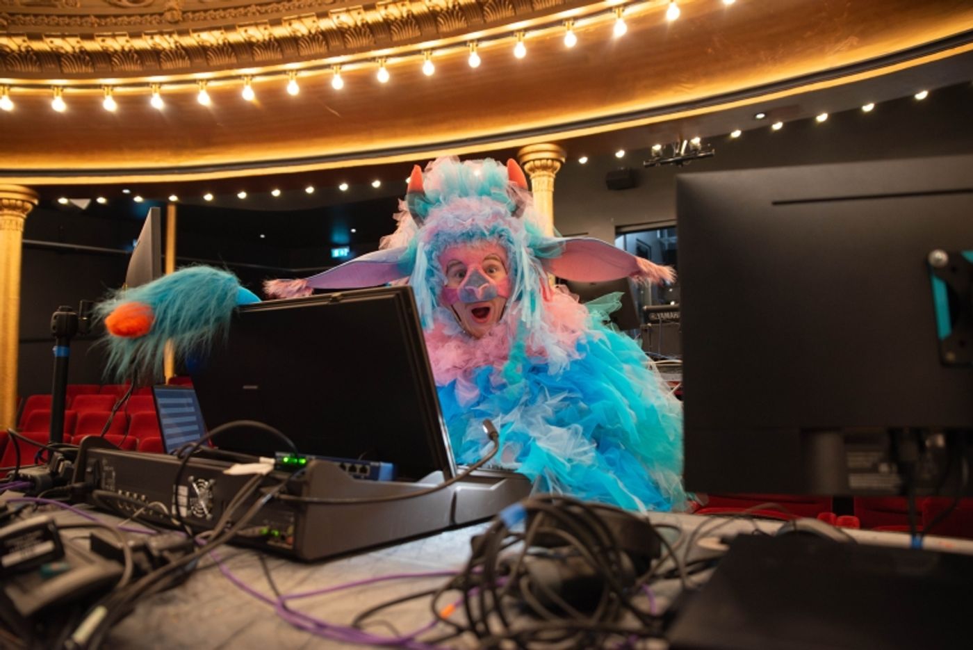 Beast Breaks Out of the Citz Rehearsal Room  Image