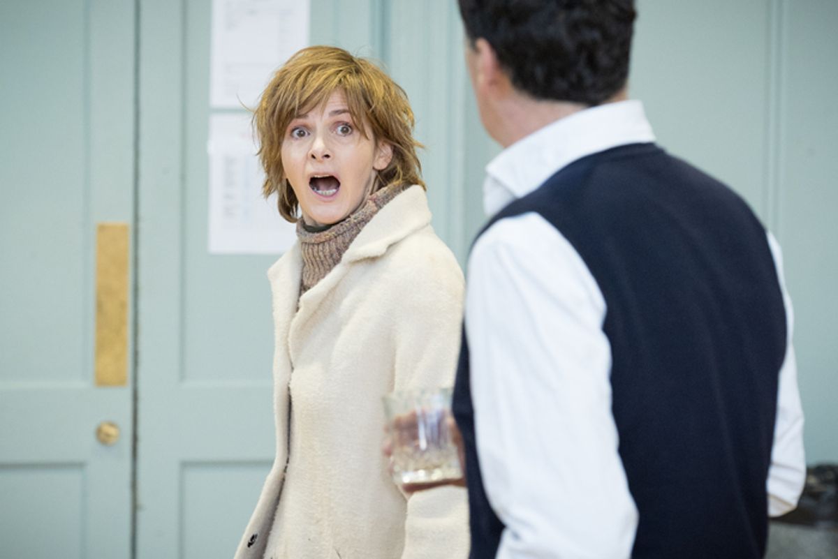 Louise Brealey and Tim McMullan at 