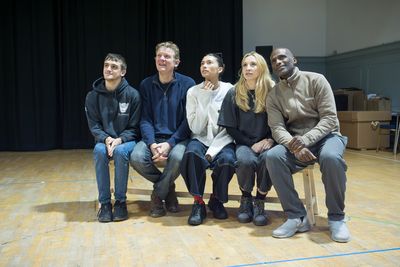 Michael Woolfitt, Cameron Robertson, Jade Lauren, Katie Buchholz and Marc Small Photo