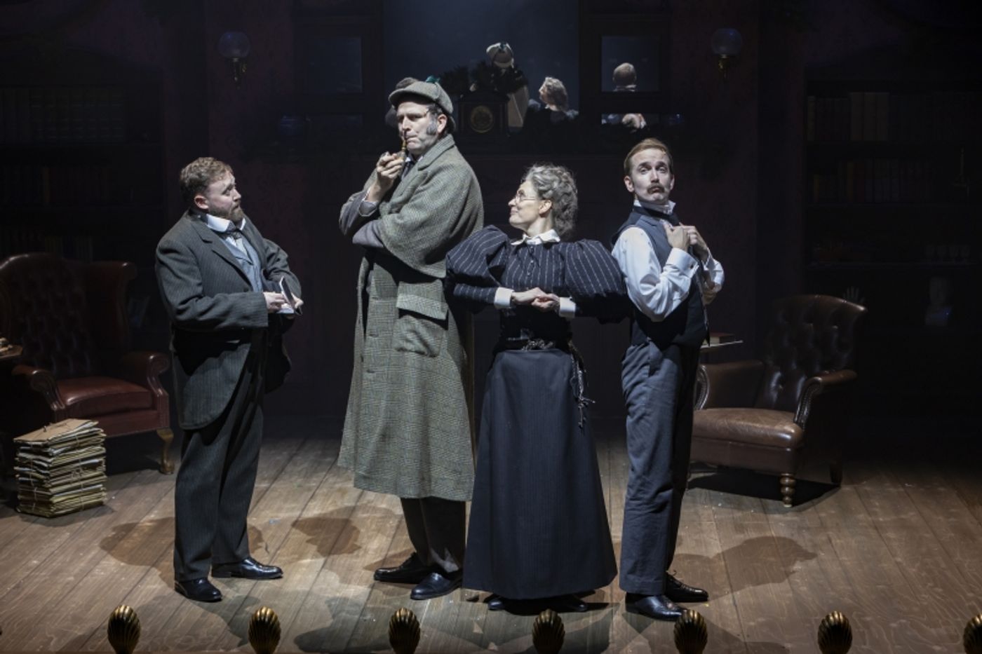 Review: SHERLOCK HOLMES AND THE 12 DAYS OF CHRISTMAS, Birmingham Rep  Image
