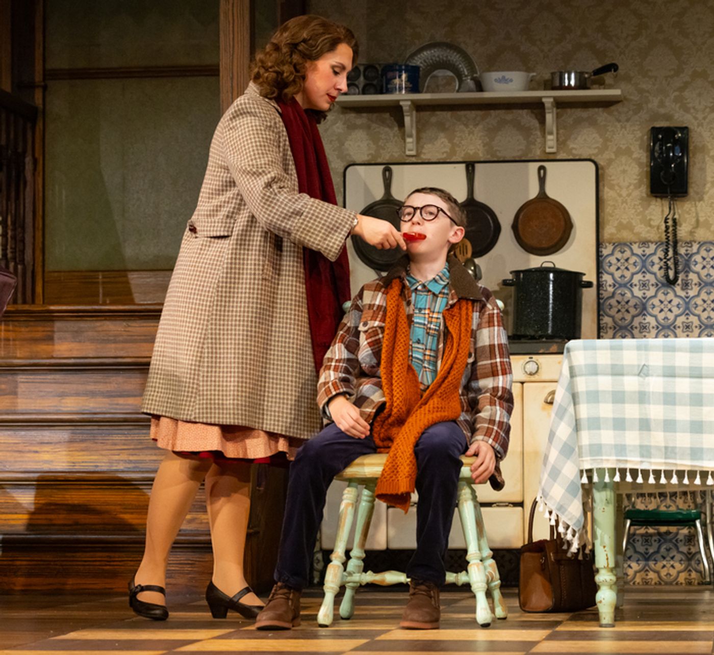 Exclusive Photos: First Look at A CHRISTMAS STORY at Walnut Street Theatre Exclusive Photos: First Look at A CHRISTMAS STORY at Walnut Street Theatre Image