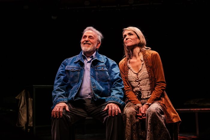 Photos: Paul Eiding and Juls Hoover in HEISENBERG at The Skylight Theatre  Image