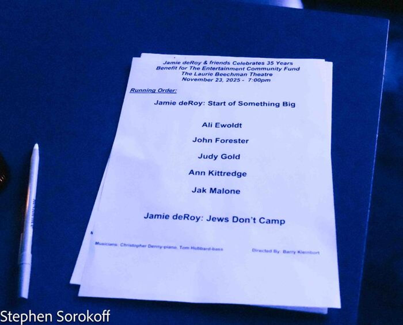 Review: Jamie deRoy Marks 35 Years of JAMIE DEROY & FRIENDS  Image