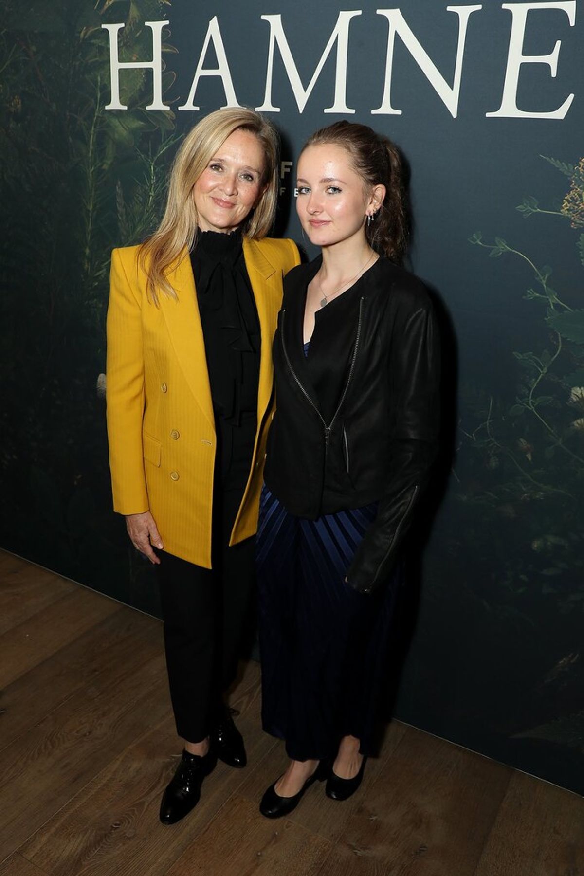 Samantha Bee and daughter at 