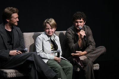 Joe Alwyn, Jacobi Jupe and Noah Jupe                  Photo