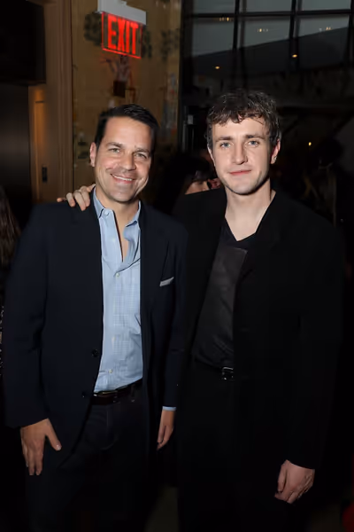 Dave Karger (Moderator) and Paul Mescal Photo