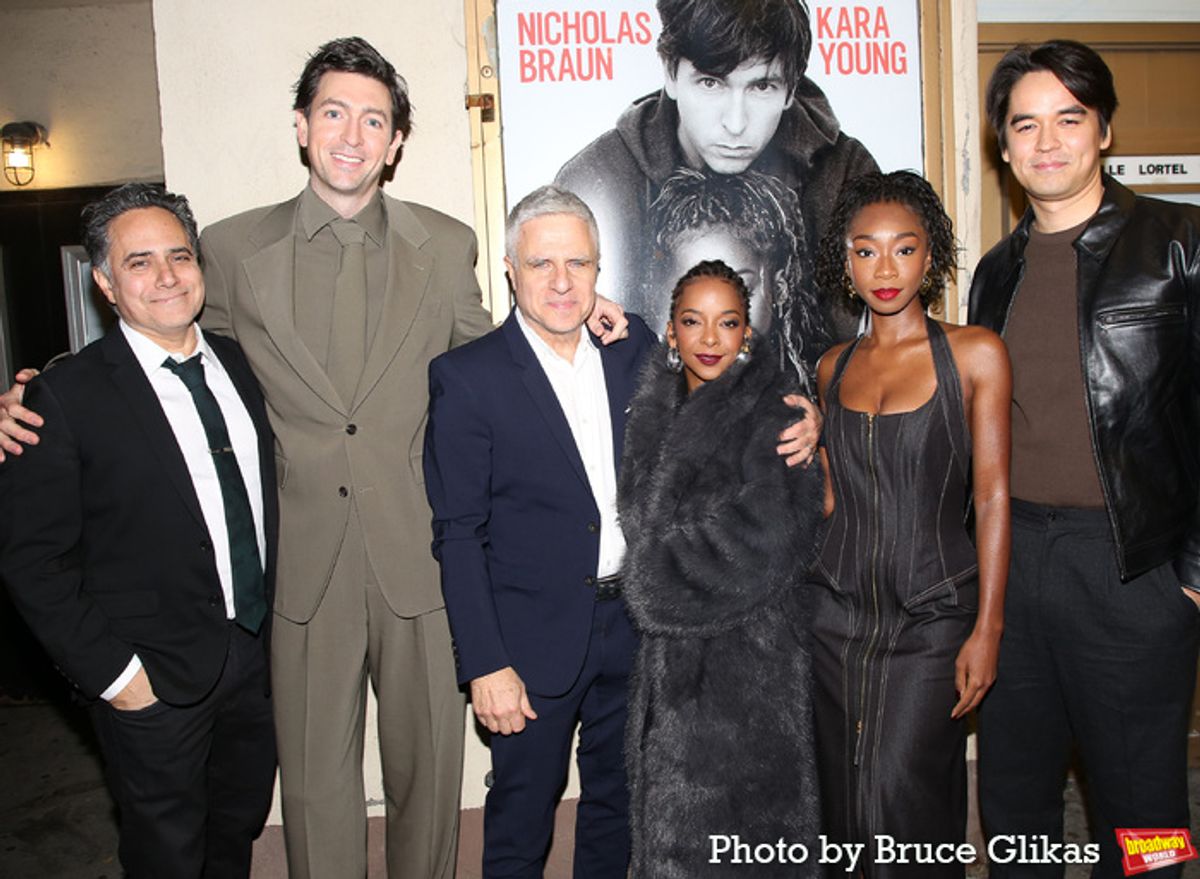 Rajiv Joseph, Nicholas Braun, Neil Pepe, Kara Young, Chinna Palmer and Sky Smith at 