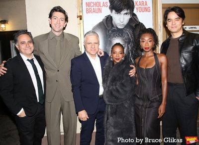 Rajiv Joseph, Nicholas Braun, Neil Pepe, Kara Young, Chinna Palmer and Sky Smith Photo