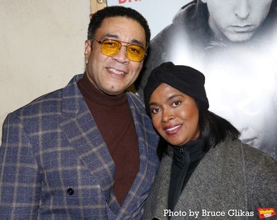 Harry Lennix and Djena Nichole Graves  Photo