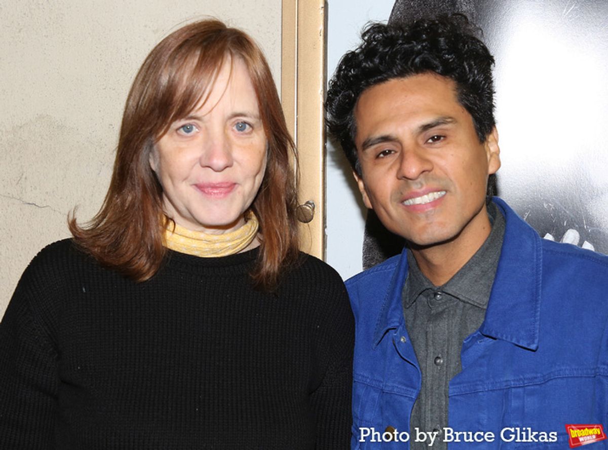 Kate Whoriskey and Reza Salazar  at 