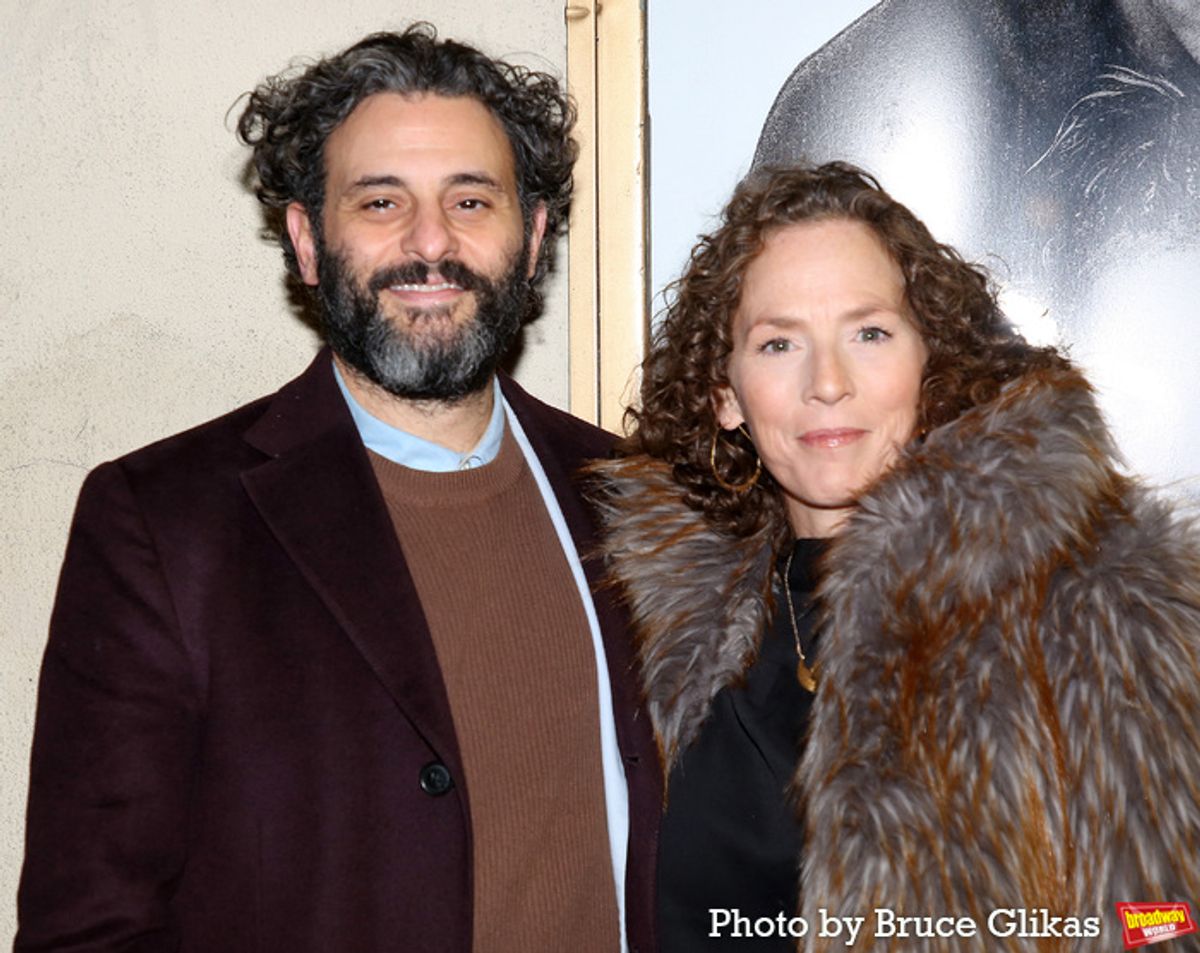 Arian Moayed and Krissy Shields at 