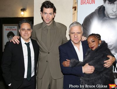 Rajiv Joseph, Nicholas Braun, Neil Pepe and Kara Young Photo