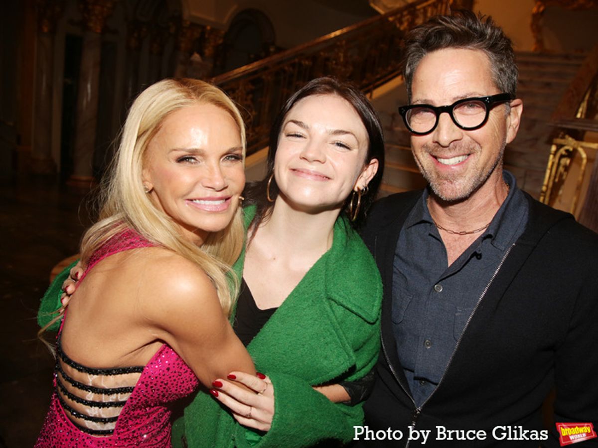 Kristin Chenoweth, Ella Stiller and Dan Bucatinsky at 