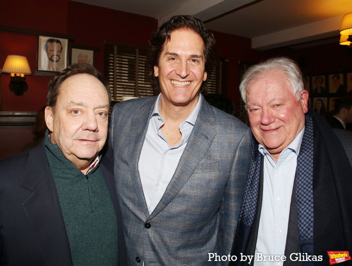 James L. Nederlander, Nick Scandalios and Robert E. Wankel  at 