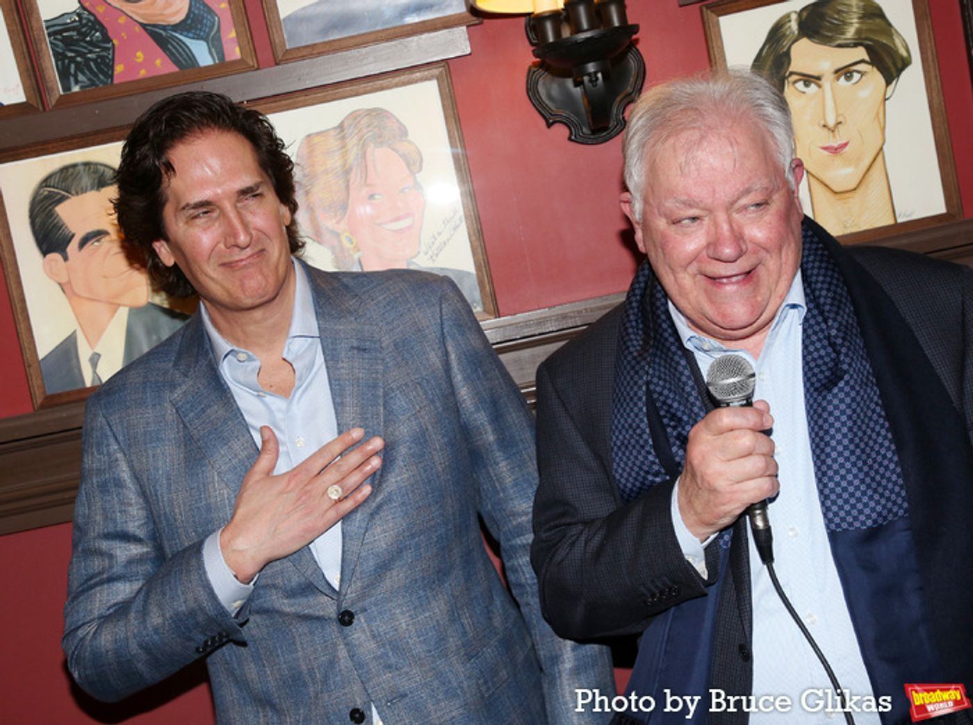 Photos: Nederlander Executive Vice President Nick Scandalios Receive's Portrait at Sardi's  Image