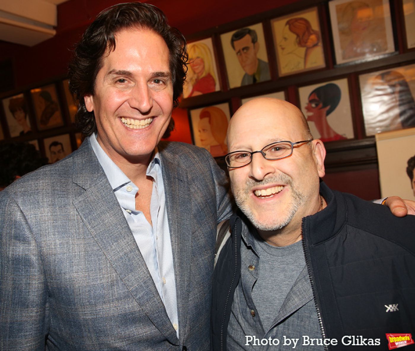 Photos: Nederlander Executive Vice President Nick Scandalios Receive's Portrait at Sardi's  Image