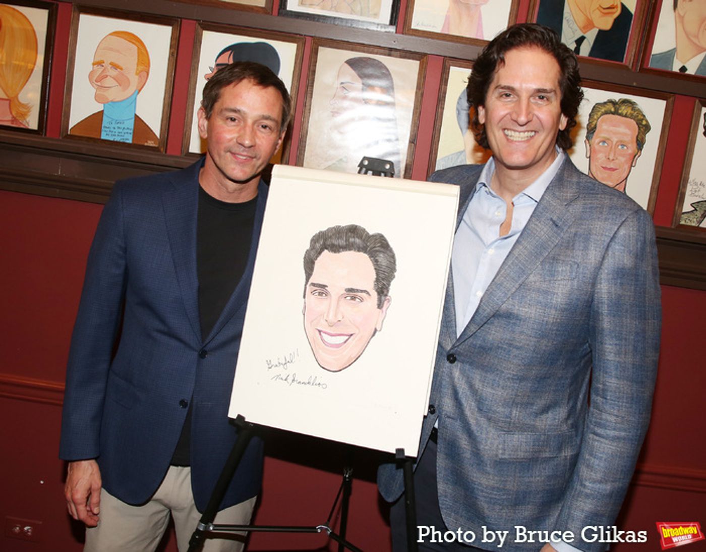 Photos: Nederlander Executive Vice President Nick Scandalios Receive's Portrait at Sardi's  Image