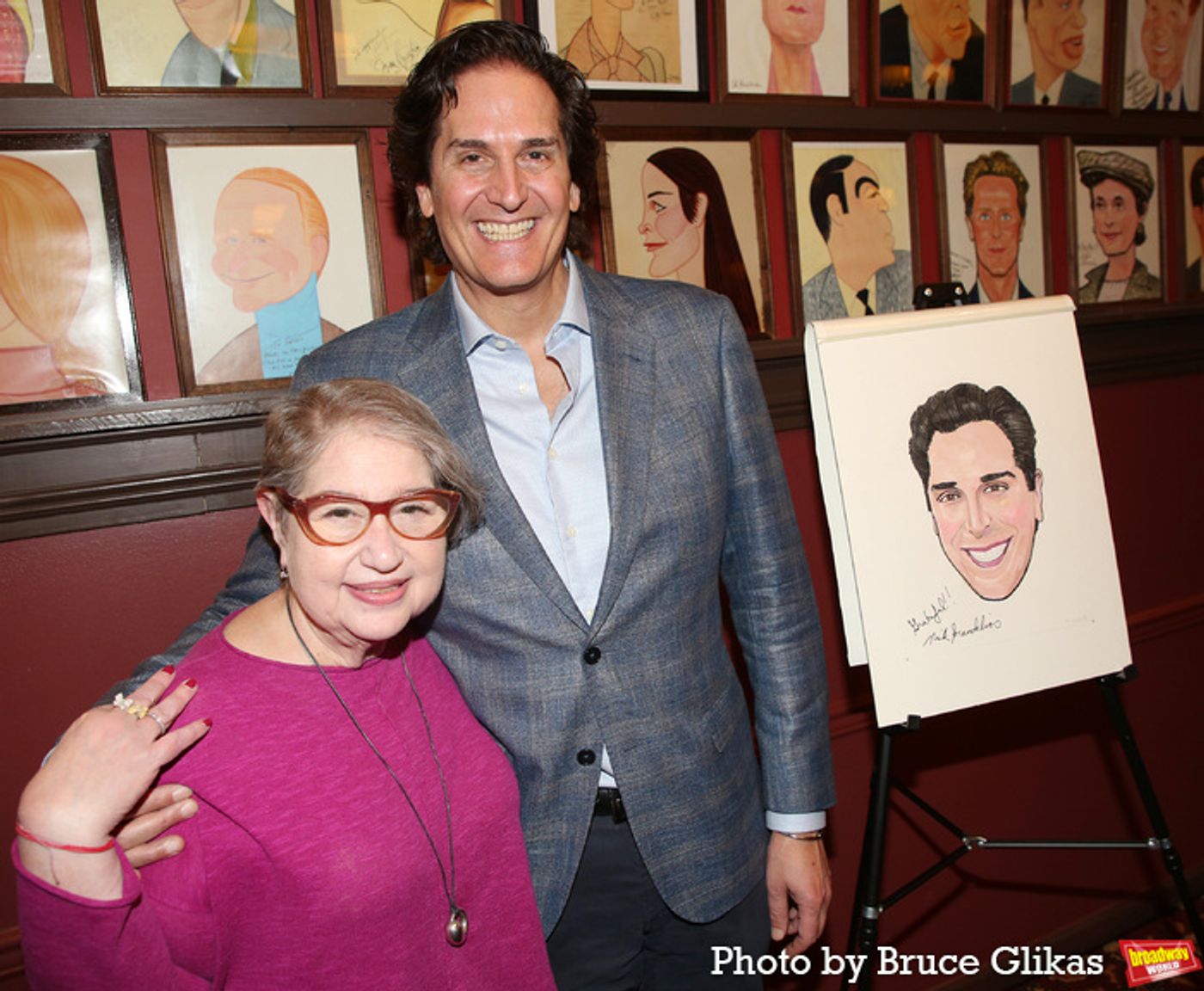Photos: Nederlander Executive Vice President Nick Scandalios Receive's Portrait at Sardi's  Image