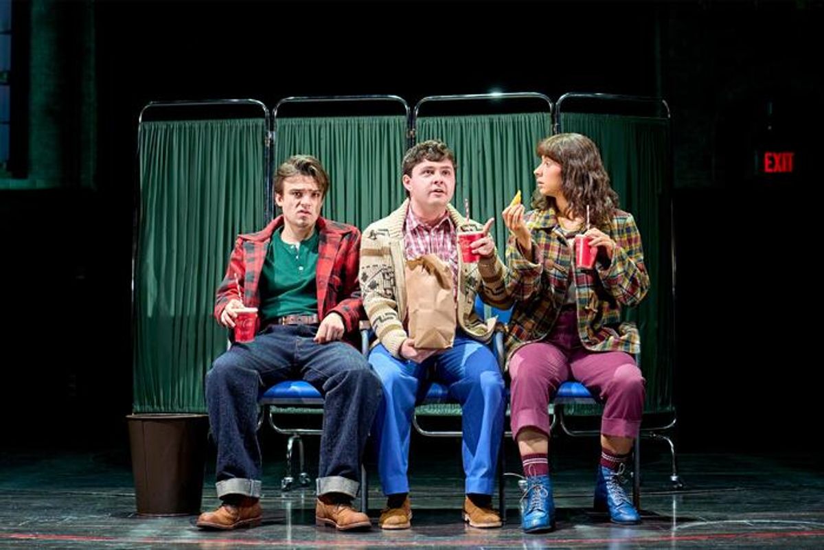 Adam Wadsworth, Max Potter, Edie Wright at 