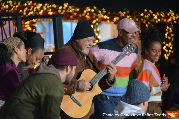 Photos: Jonathan Groff, Sarah Hyland and More Rehearse for Macy’s Thanksgiving Day Parade 2025  Image