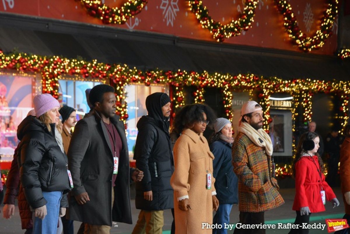 Cassie Levy, Joshua Henry,  Nichelle Lewis and Brandon Uranowitz at 