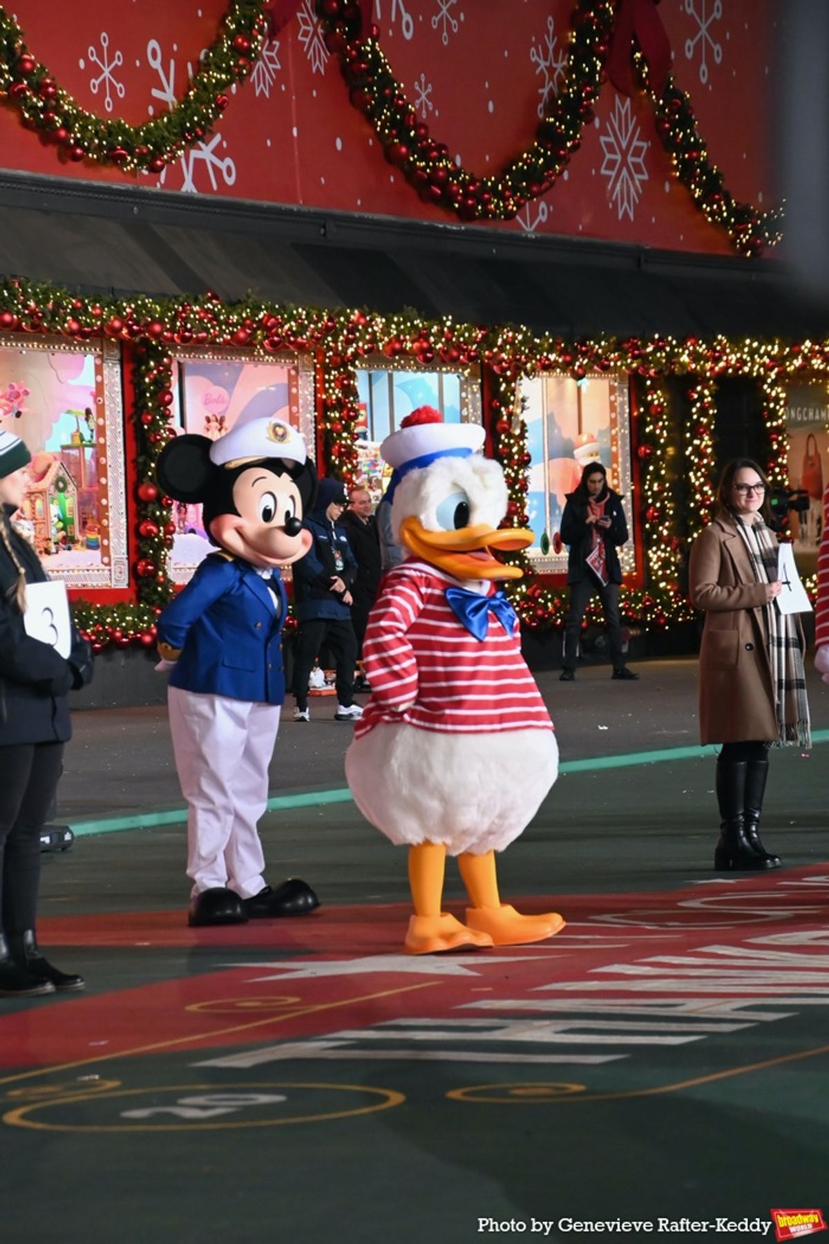 Disney Cruis Mickey Mouse and Donald Duck at 