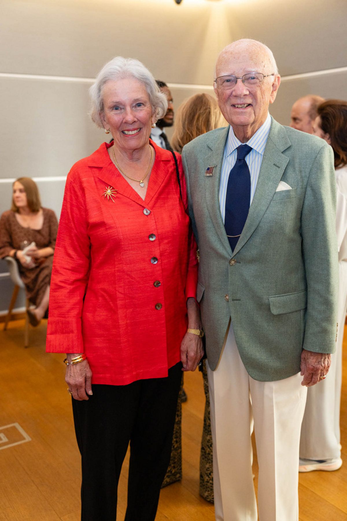 Ann Johnson and Thomas Johnson at 