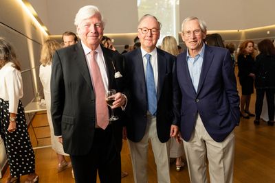 Johnny Van Haeften, Robert Lloyd George and Howard Cox Photo
