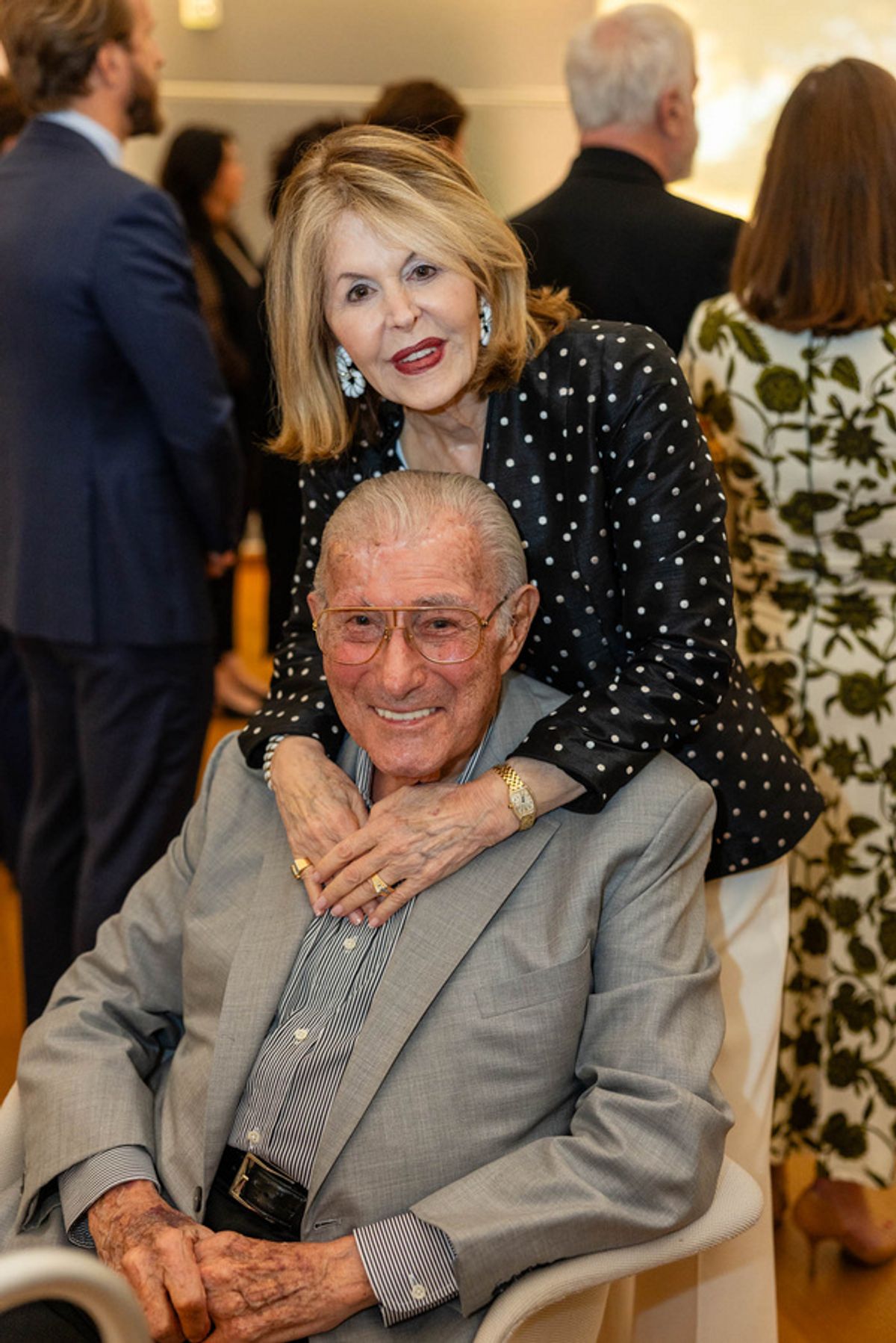 Larry Herbert and Jean Sharf at 