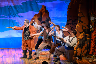 Trevor Martin (as The Pirate King), Wesley Hodges (as Samuel), Sam Pottinger (as a pi Photo
