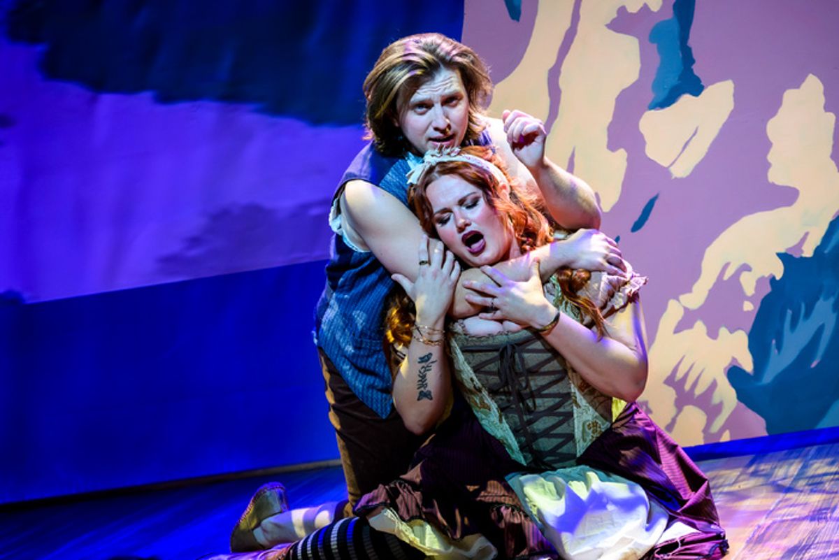 Brandon Walters (as Frederic), Christina Stroup at 